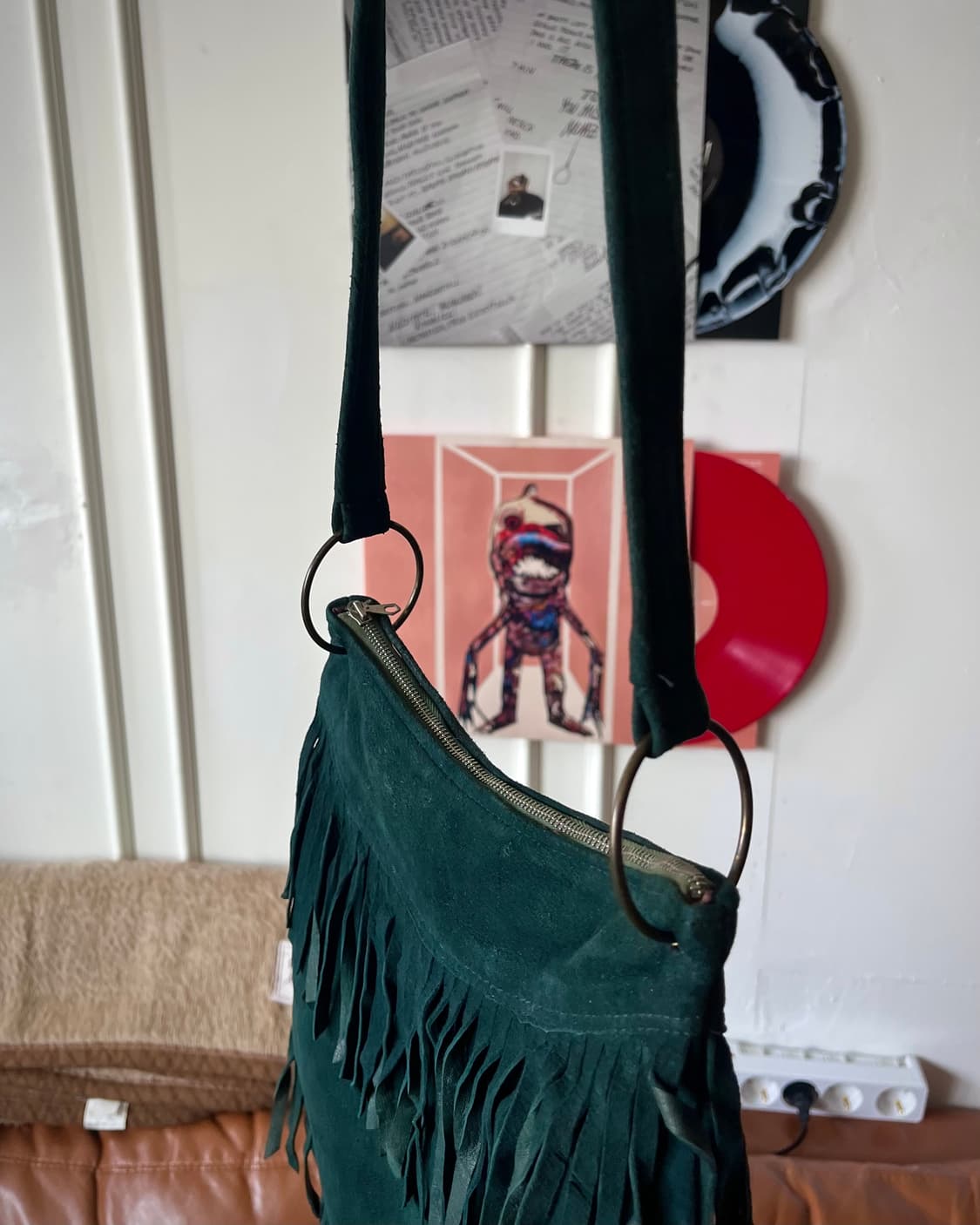 1940-50's Original Vintage Fringe Bag 상품이미지5