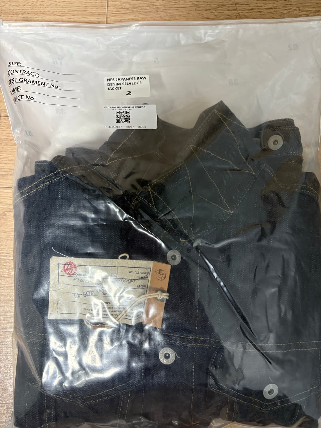 Nofaith studios raw denim japanese jaket 상품이미지7