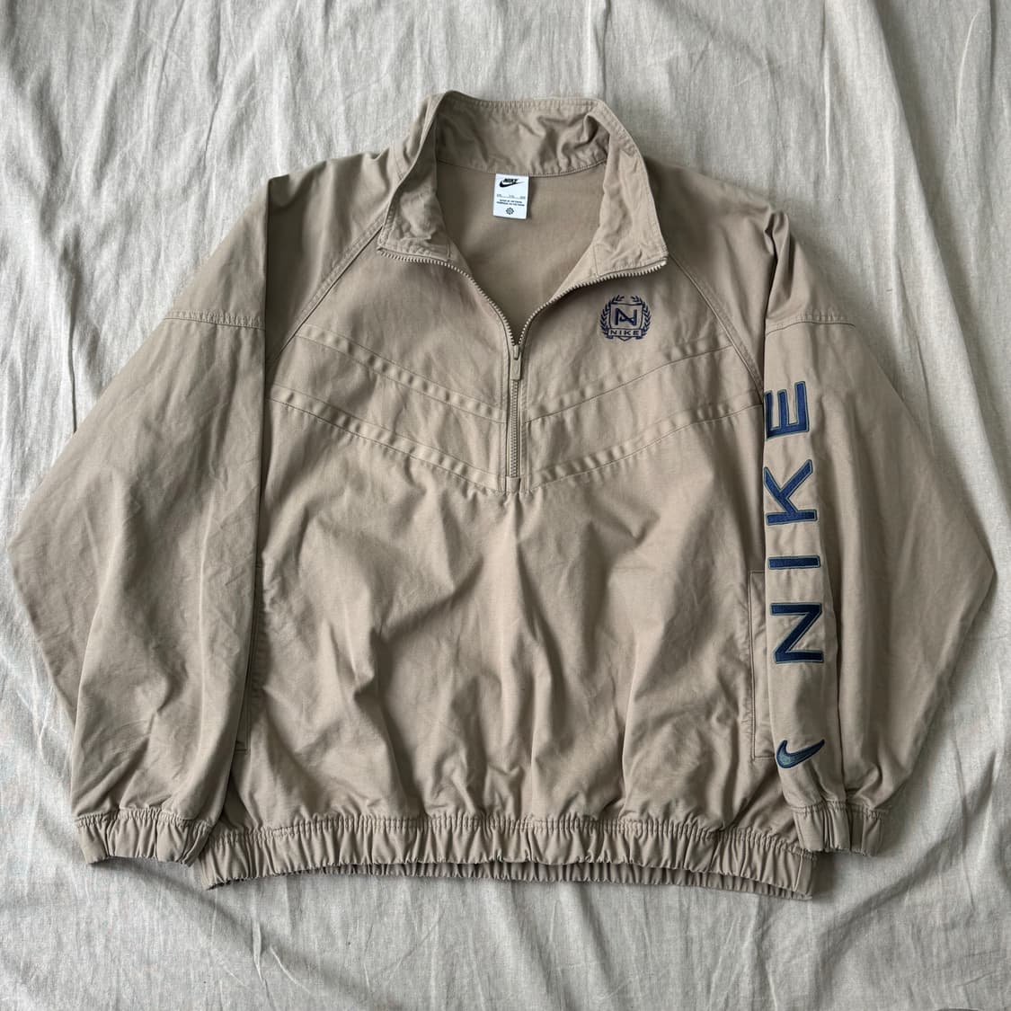 나이키 캔버스 윈드러너 백로고 아노락 XXL 상품이미지1