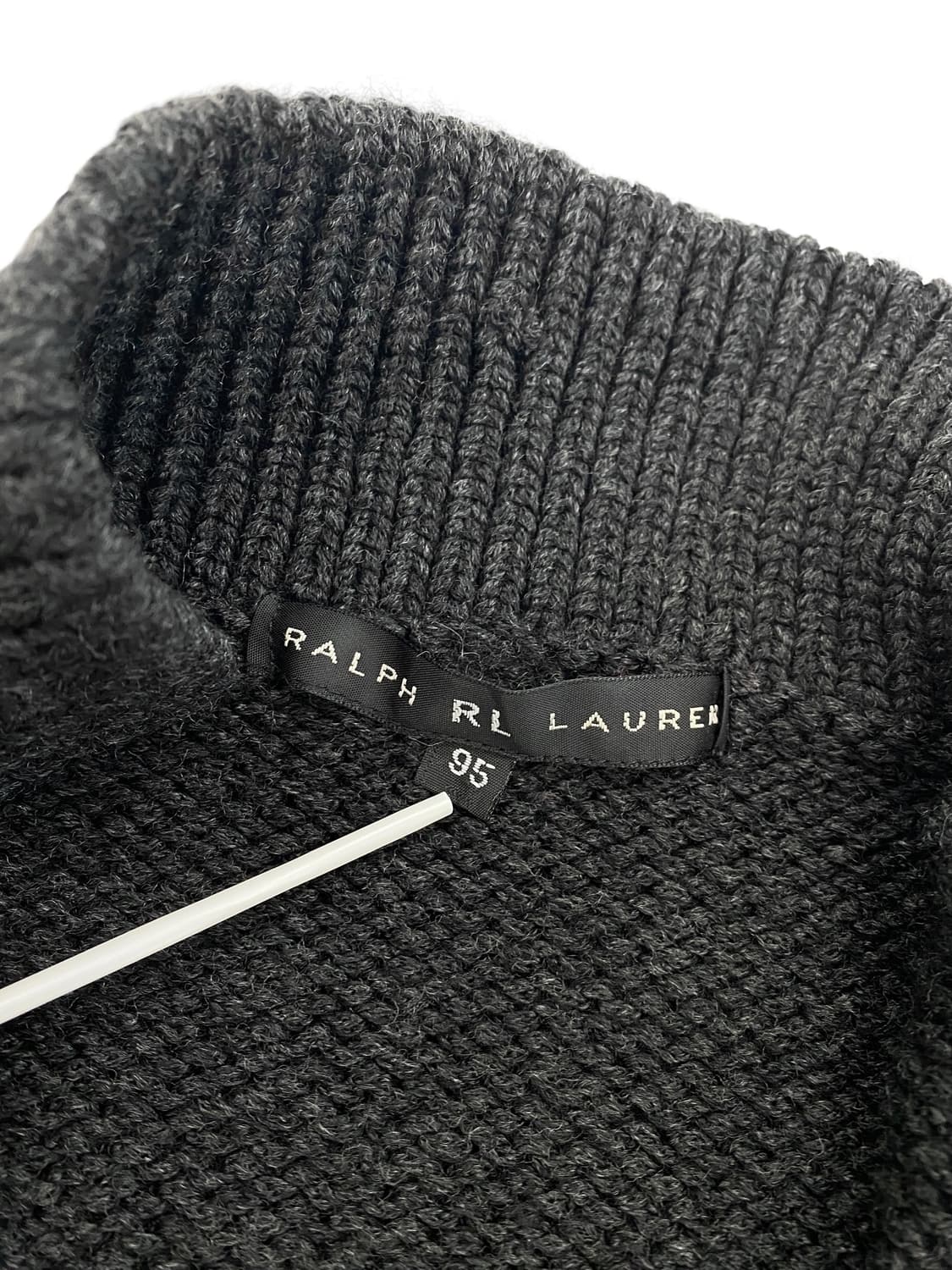 00's 랄프로렌 울 브이넥 카라 스웨터 상품이미지6