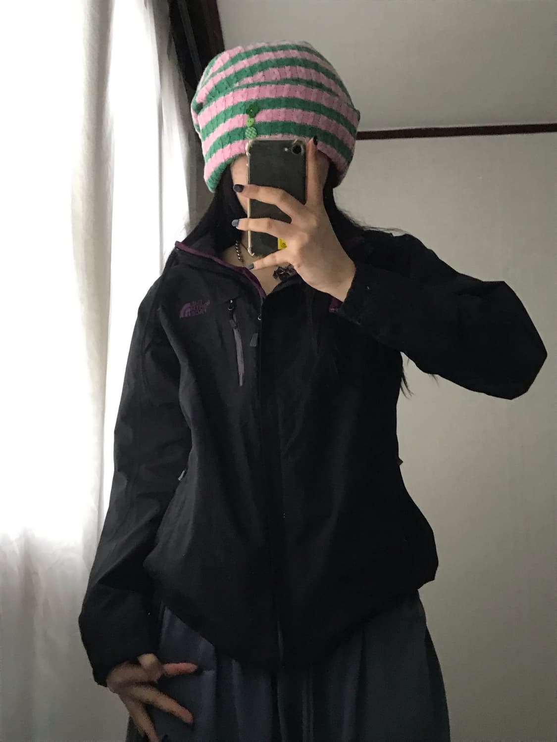 노페 블랙 바람막이 상품이미지6