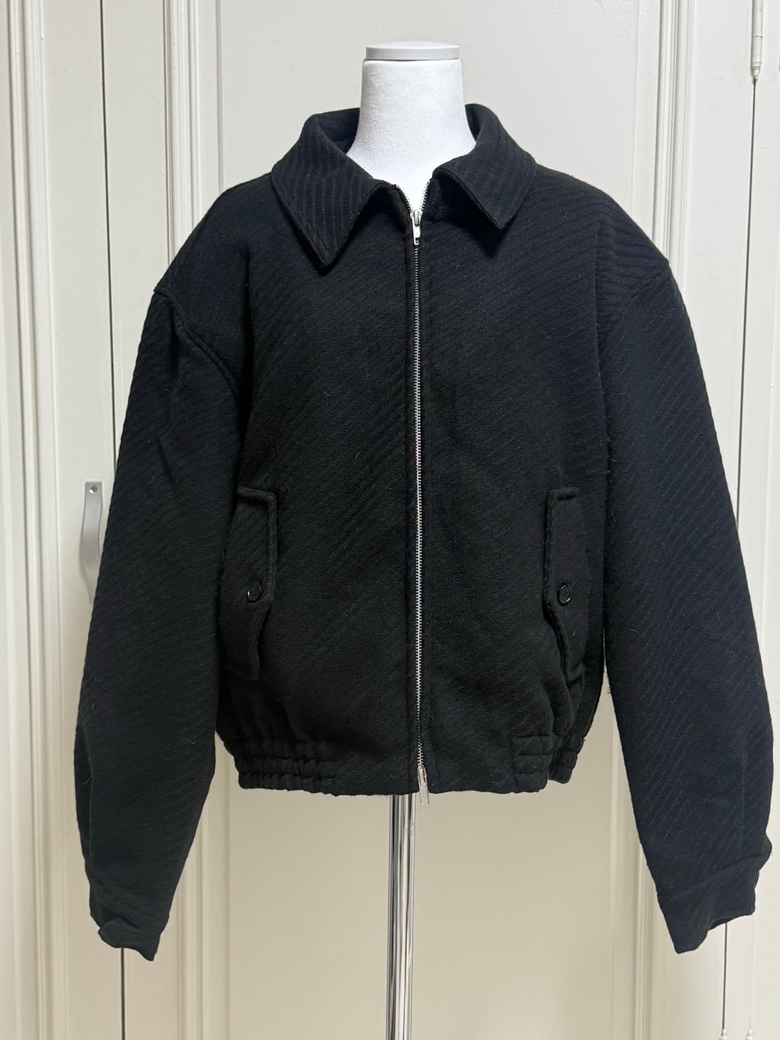 블랙 블루종 점퍼 상품이미지1