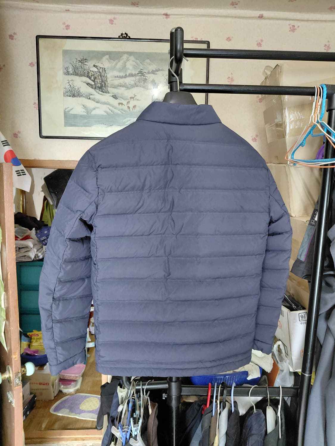 [헤지스골프]덕다운 경량 패딩 100사이즈 상품이미지2