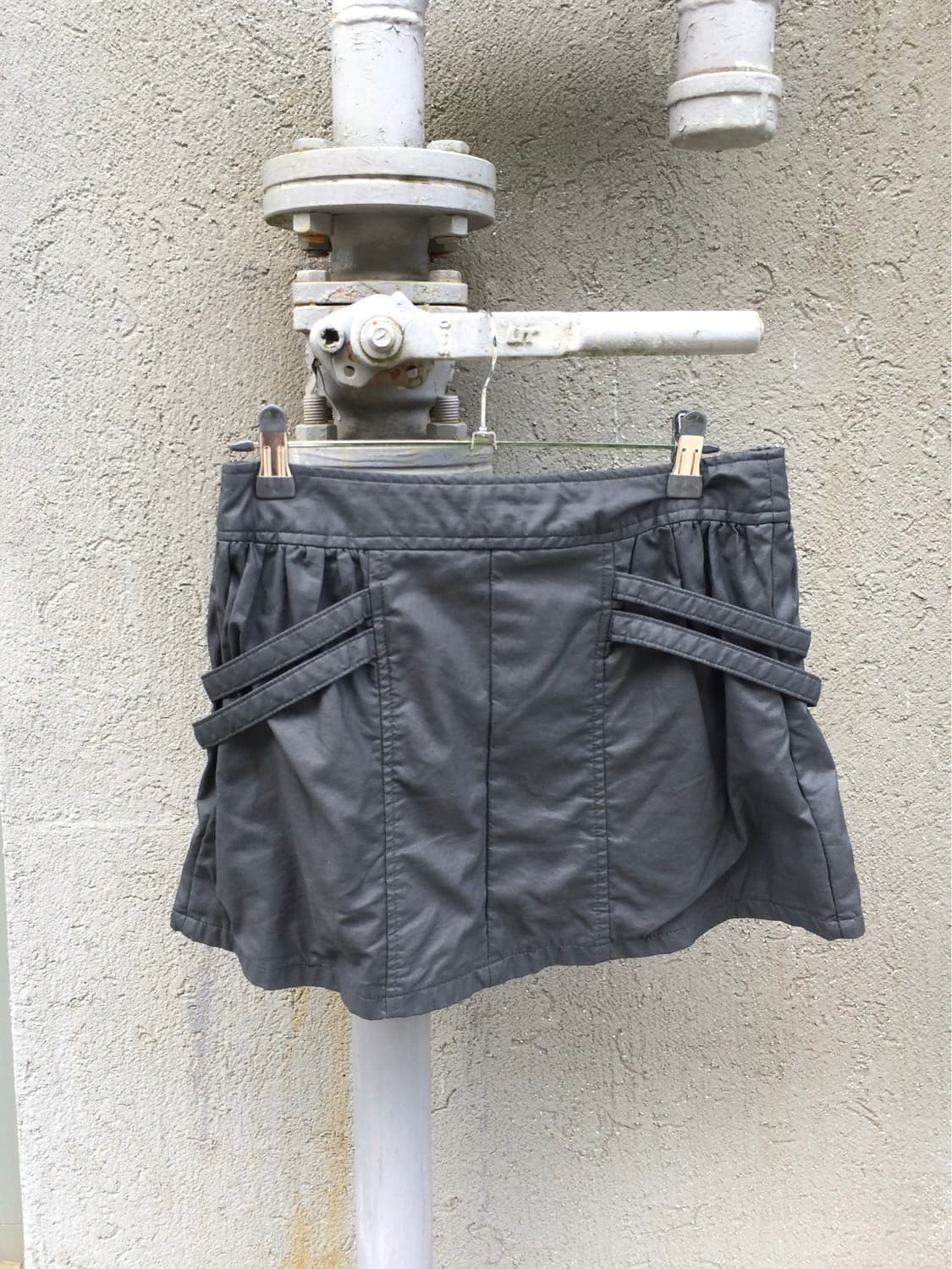 Eyelets Belted Skirt 상품이미지2