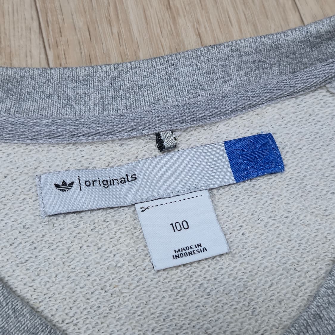 아디다스 HZO 그레이 맨투맨 티셔츠 상품이미지6