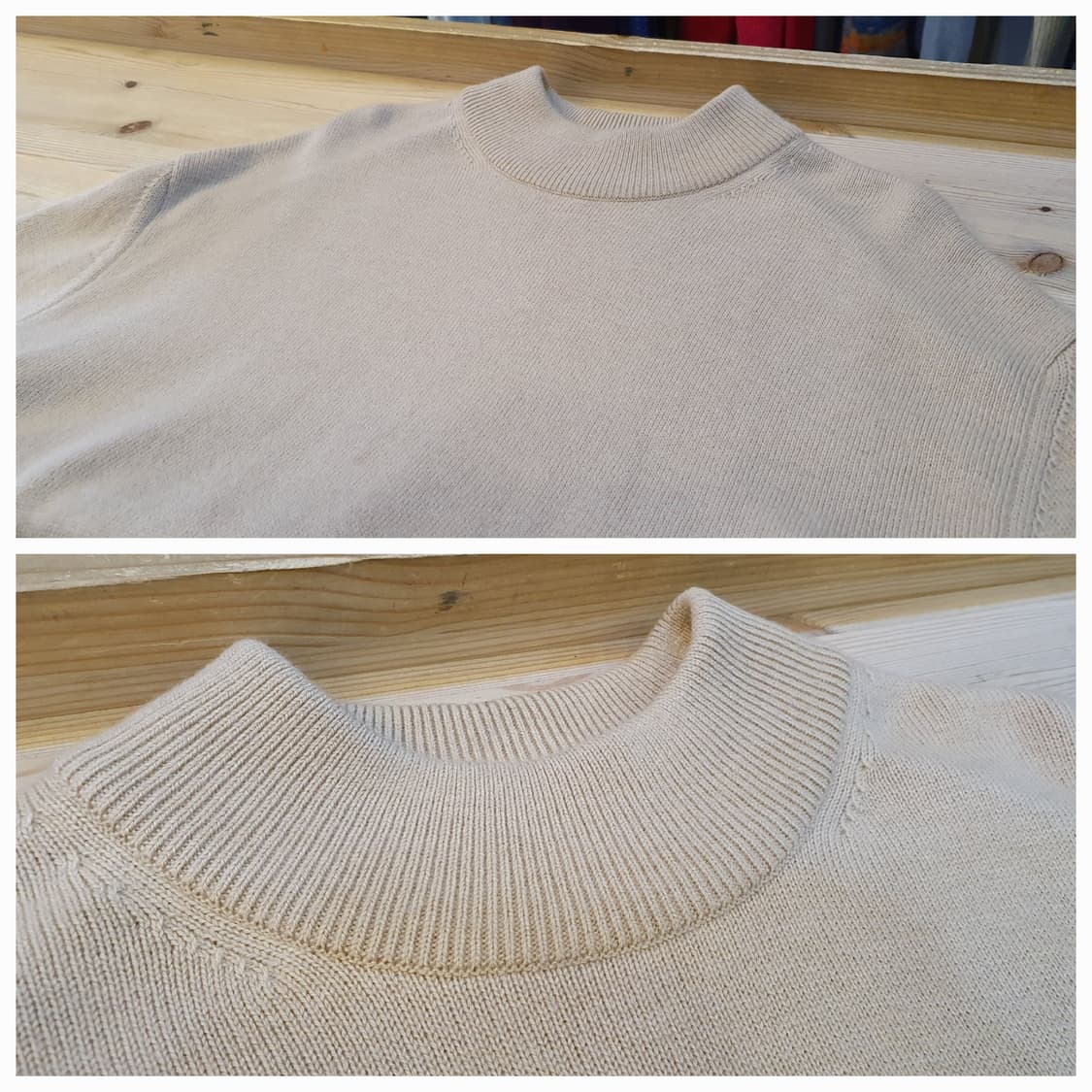 100.시스템옴므 울 니트 상품이미지3