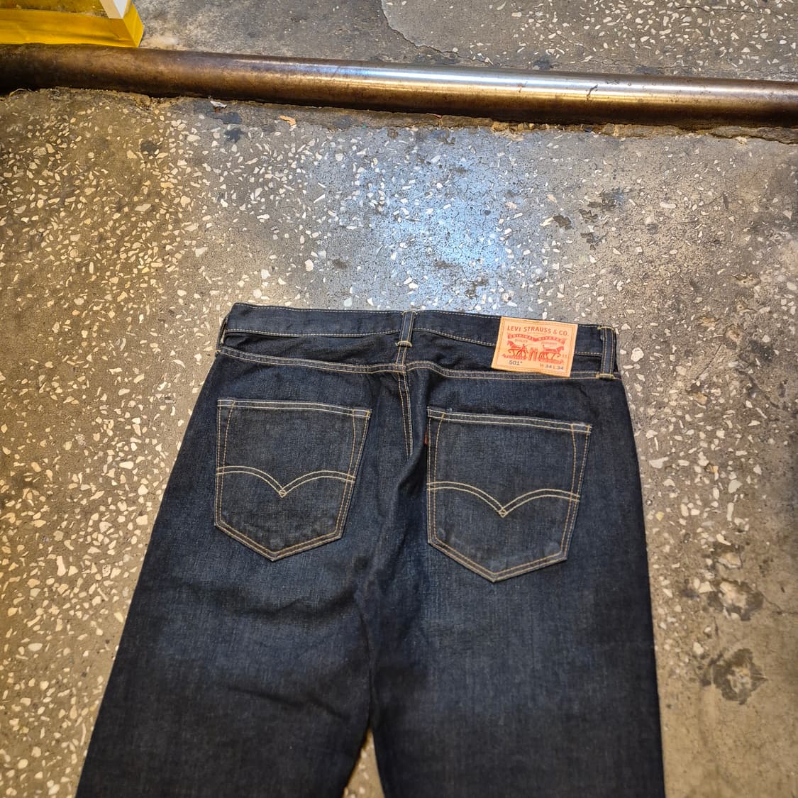 34인치 리바이스 501 청바지  상품이미지8