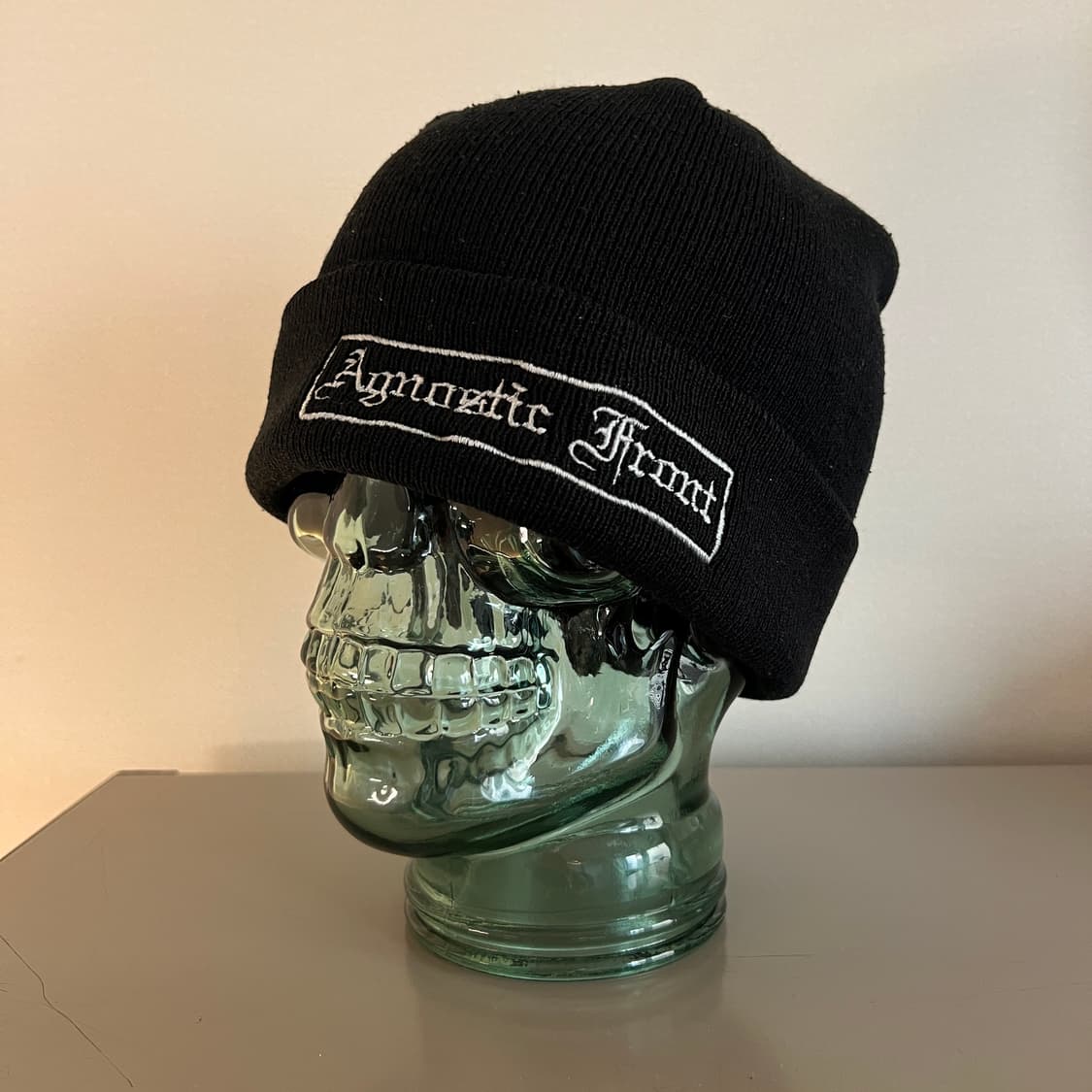 빈티지 90s Agnostic Front 비니 상품이미지4