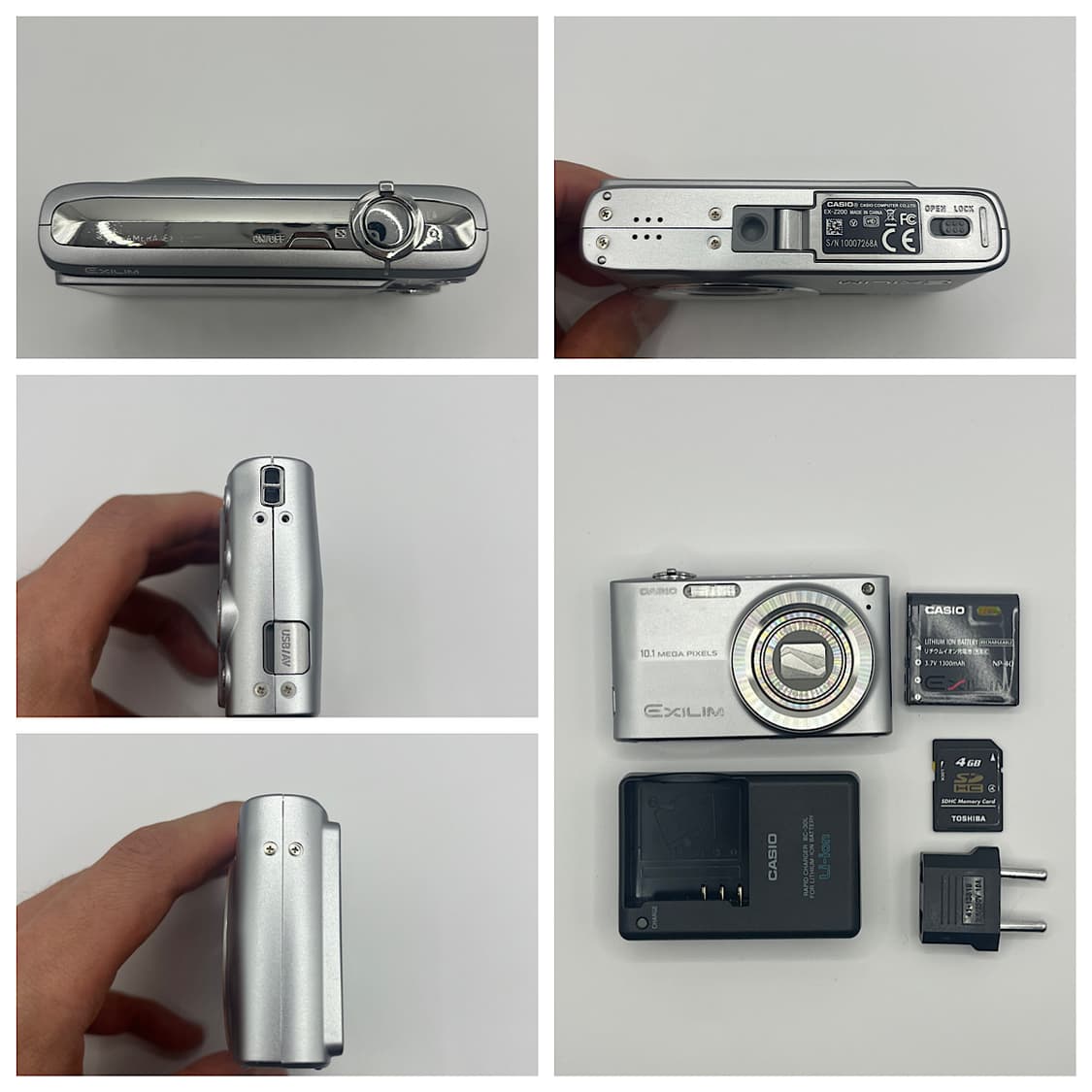 Casio Exilim EX-Z200 카시오 빈티지 디지털 카메라 상품이미지2