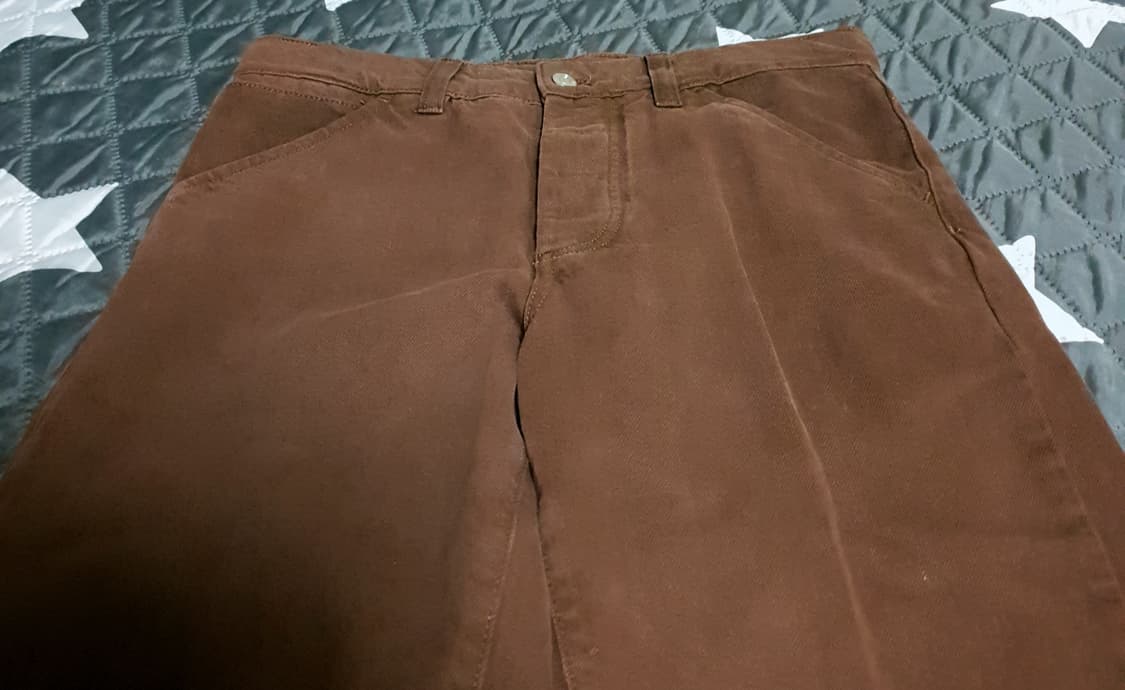 자라 블랙라벨 스트레이트 데님팬츠 모카브라운 (33) 상품이미지2