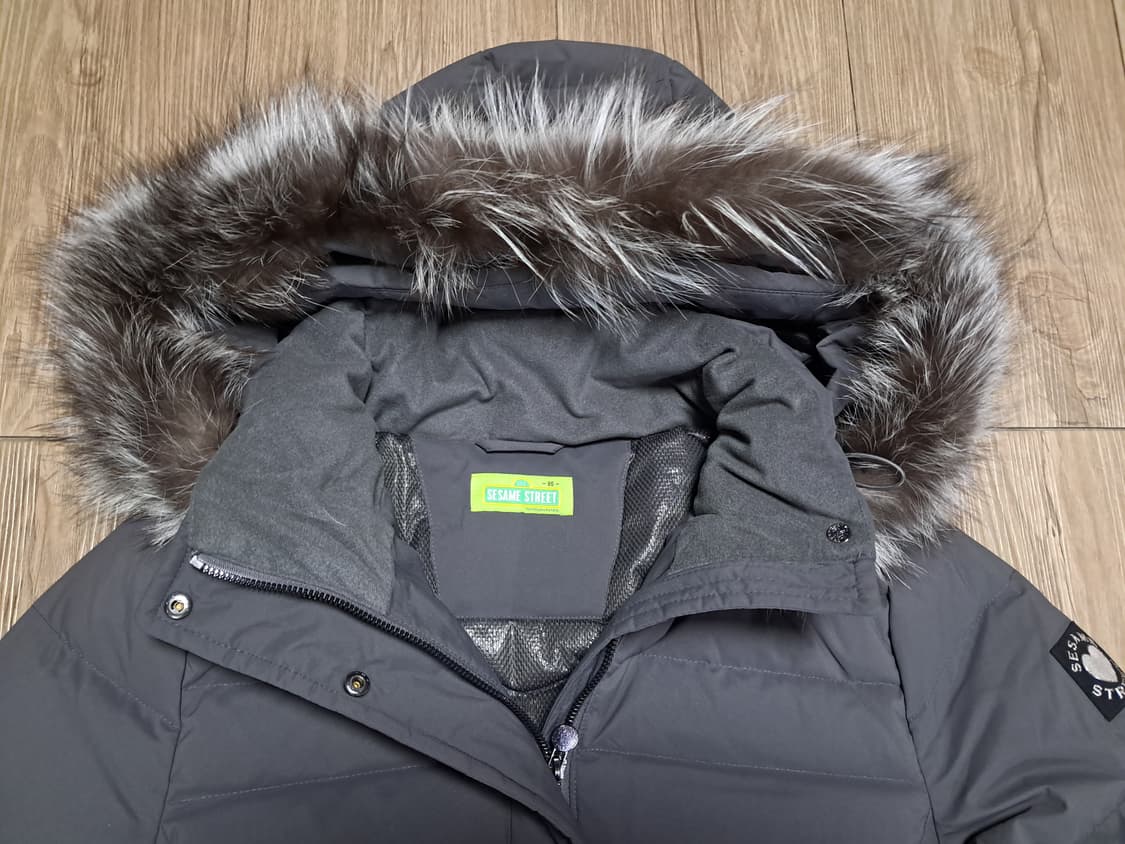 세사미스트리트 폭스퍼 롱패딩 95 상품이미지4