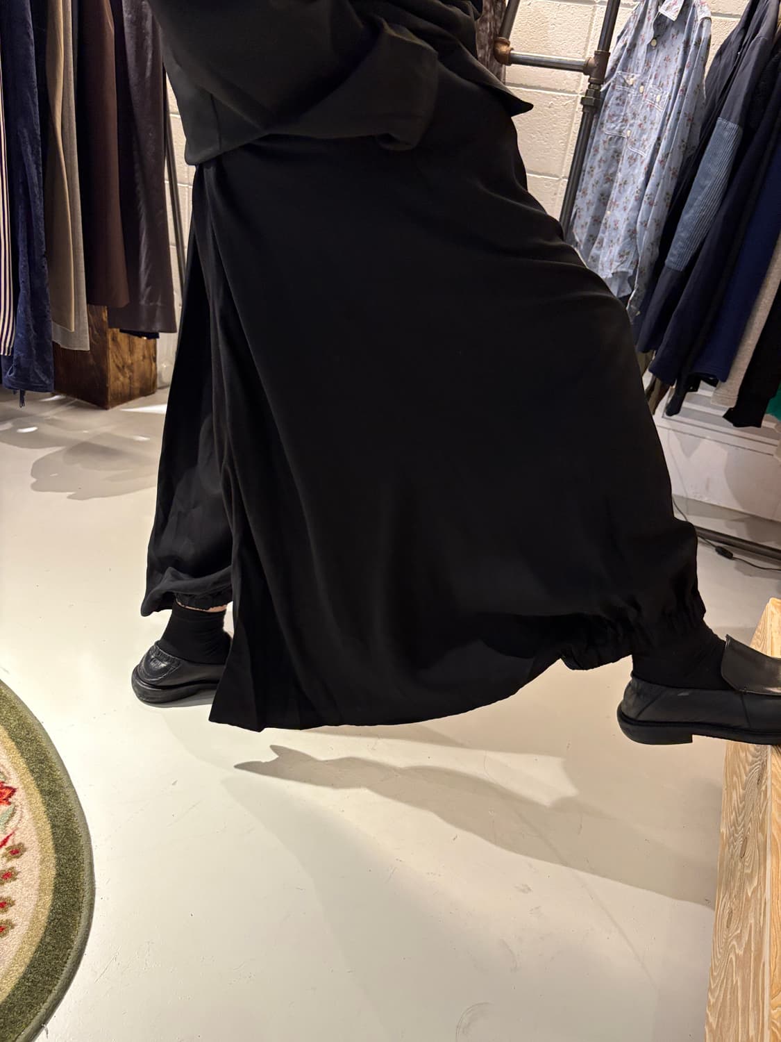 26ss yohji yamamoto pour homme 카라스 팬츠 상품이미지8