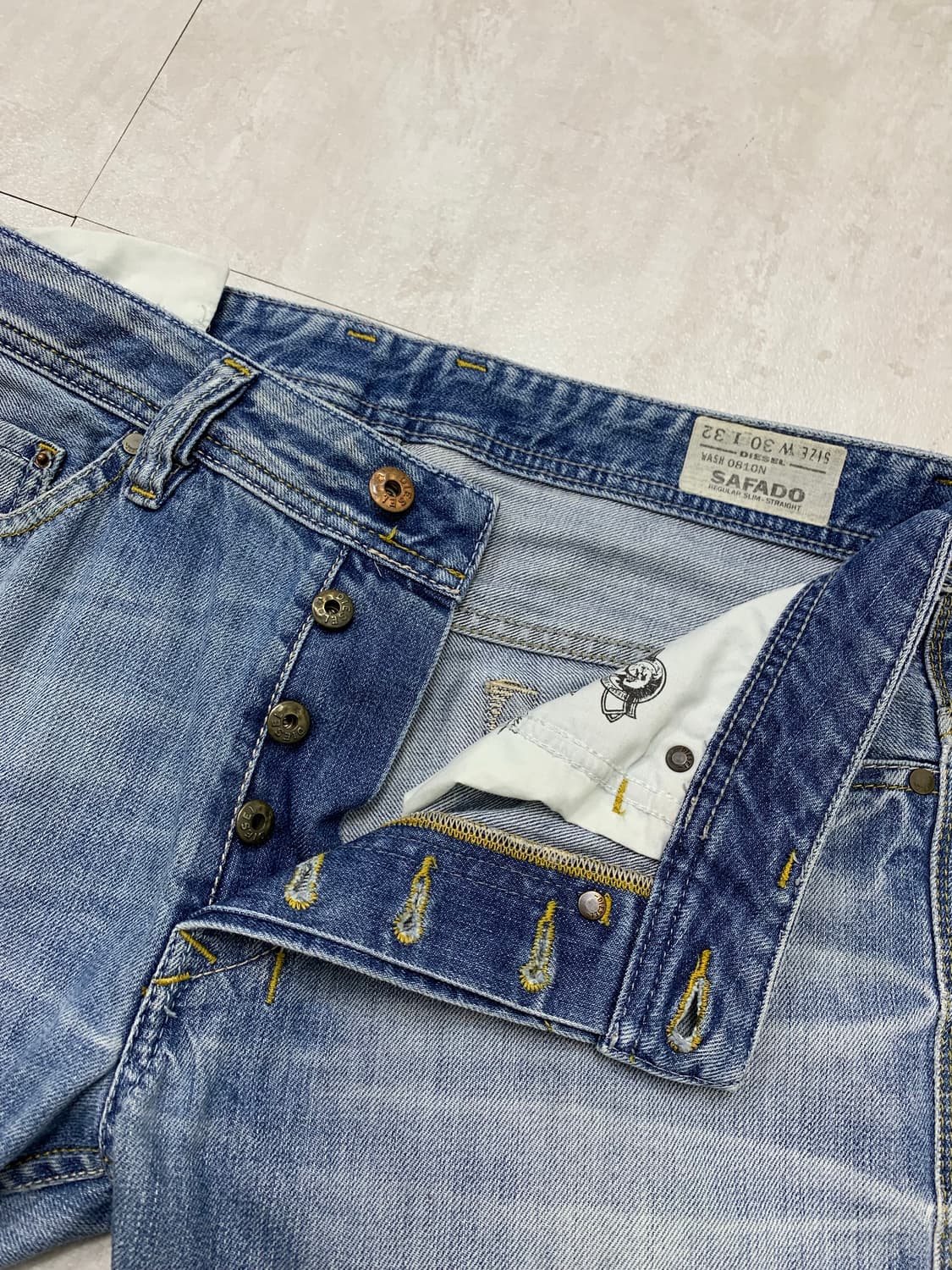 디젤 스트레이트 데님 팬츠 #102 상품이미지5