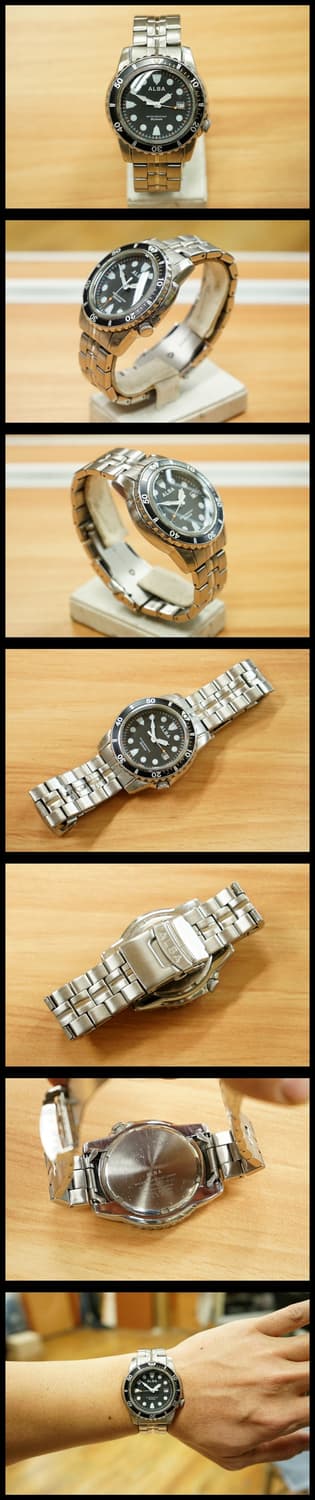 세이코 알바 200m 다이버 쿼츠 시계 상품이미지2