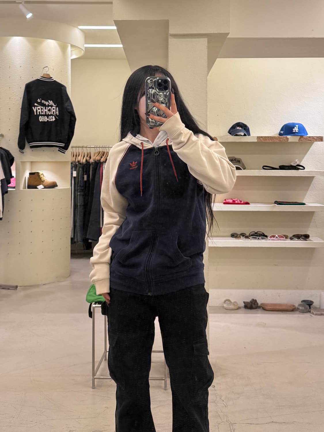 아디다스 빅 트레포일 후드집업 U1113 상품이미지1