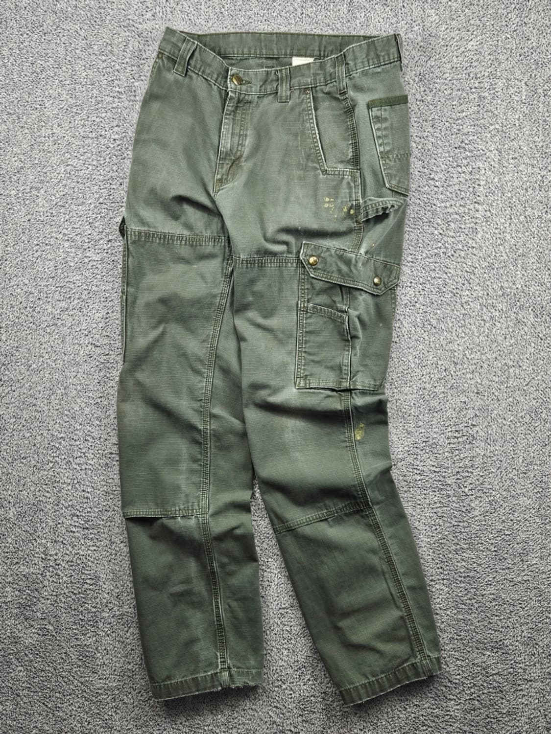 칼하트 립스탑 카고 포켓 워크 팬츠 ( 33X34 ) / 11563 상품이미지2