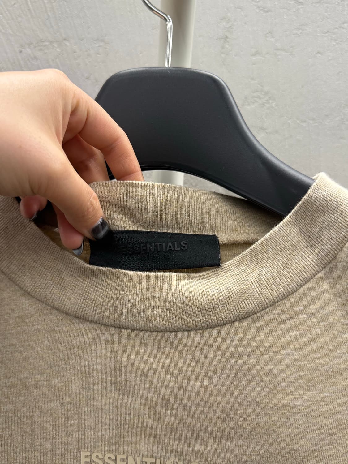 ESSENTIALS 에센셜 피어 오브 갓 베이지 롱슬리브 L 상품이미지4