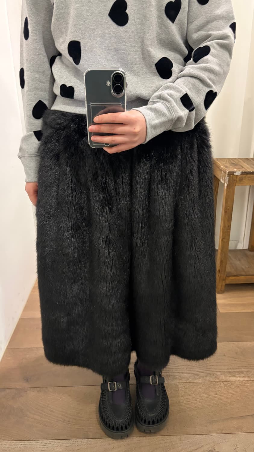 Fur Volume Skirt 상품이미지5