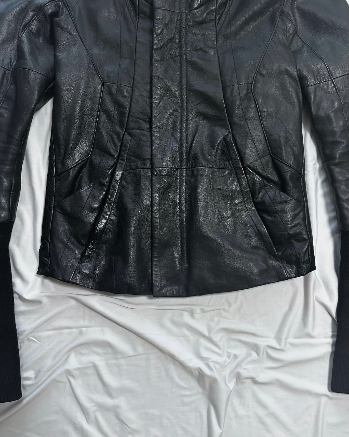 Ekam lambskin leather jacket 상품이미지5