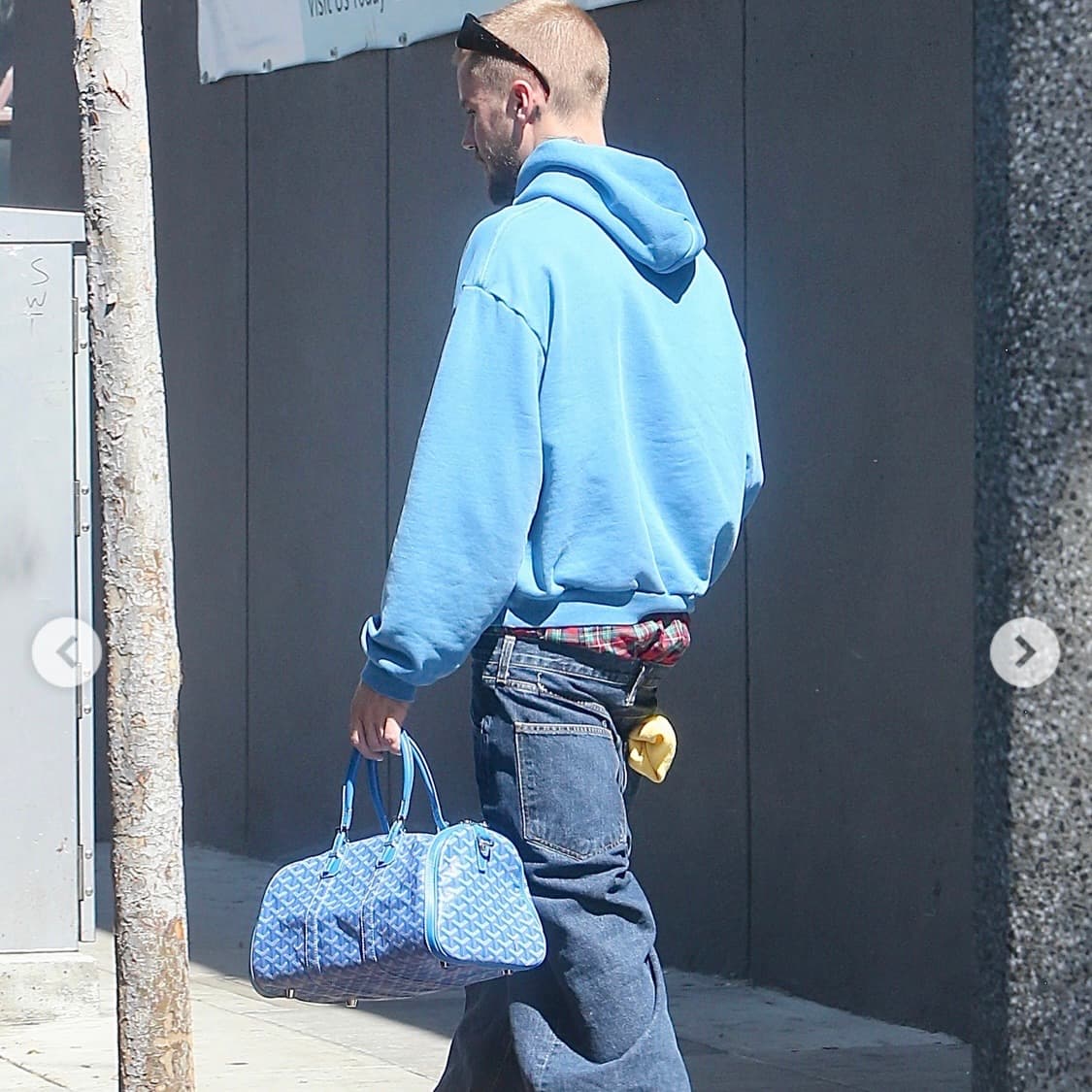 [XL] 00s 빈티지 러셀 후드 블루 상품이미지1