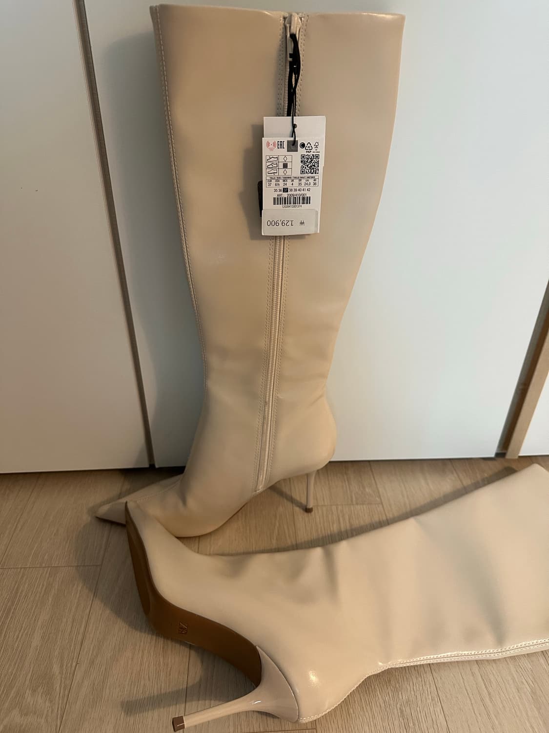 ZARA 스틸레토 힐 부츠 상품이미지3