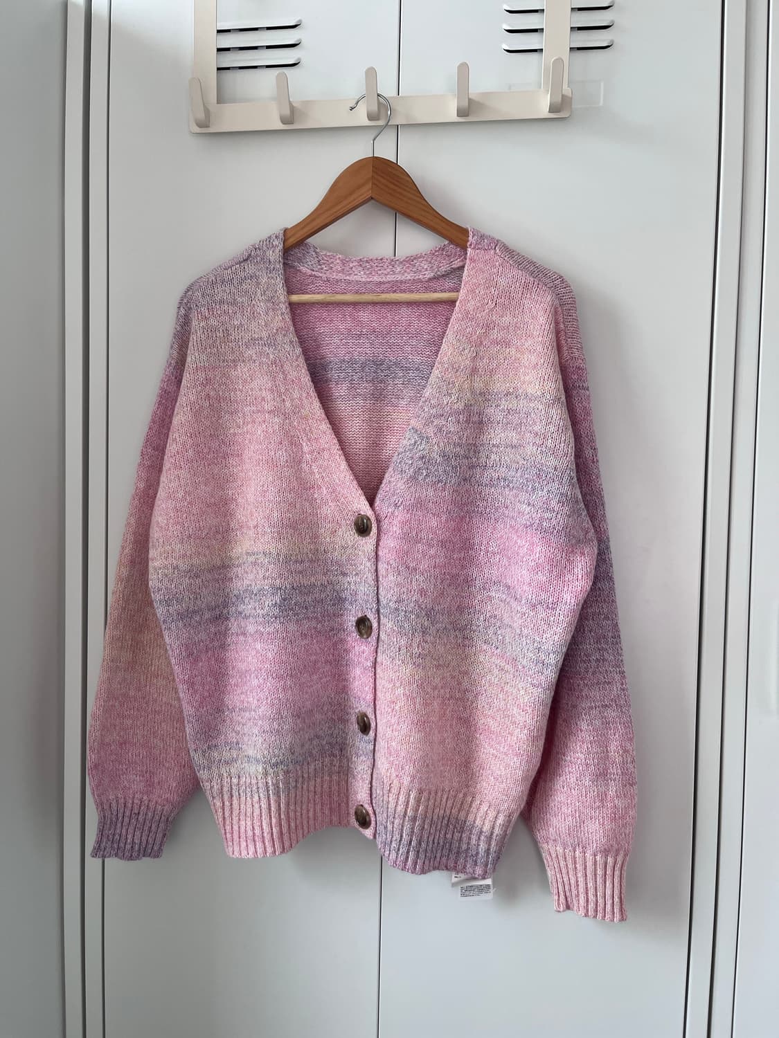 Kutir 무지개 그라데이션 브이넥 가디건 상품이미지6