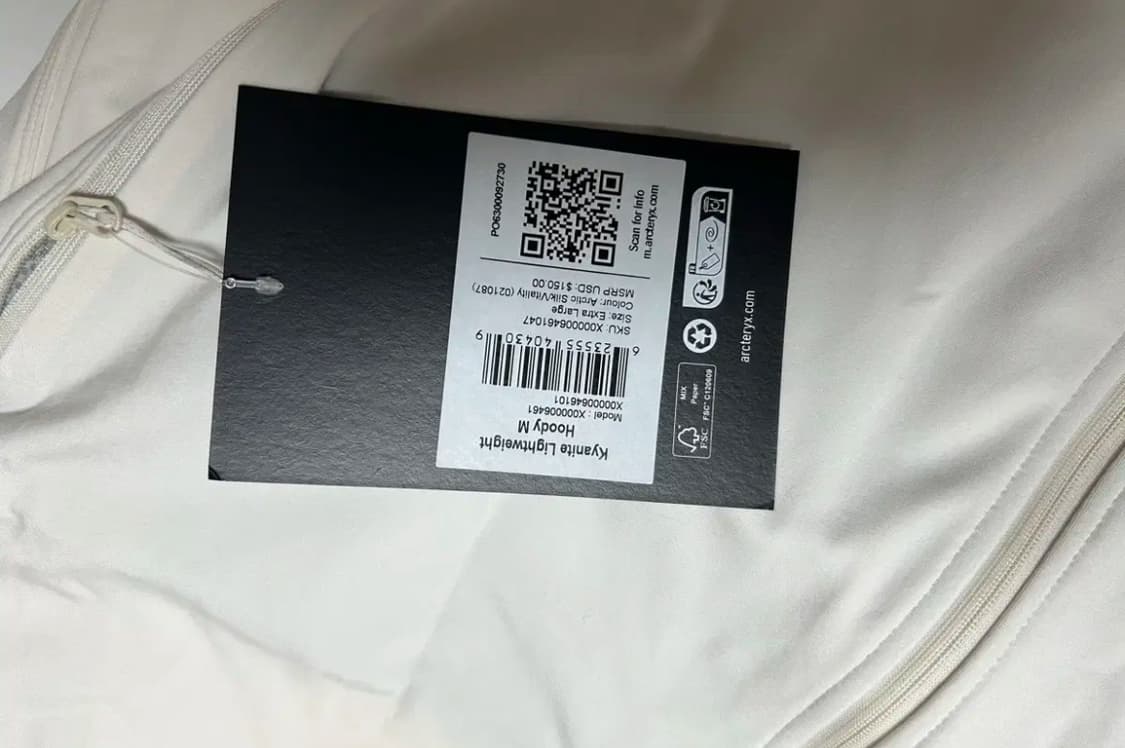 아크테릭스 카이어나이트 후디 xl 상품이미지3
