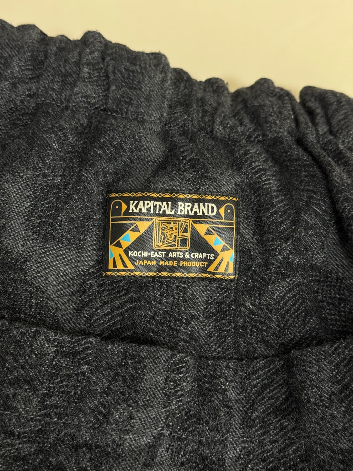 캐피탈 맥파이 더블니 데님 블랙 4 상품이미지7