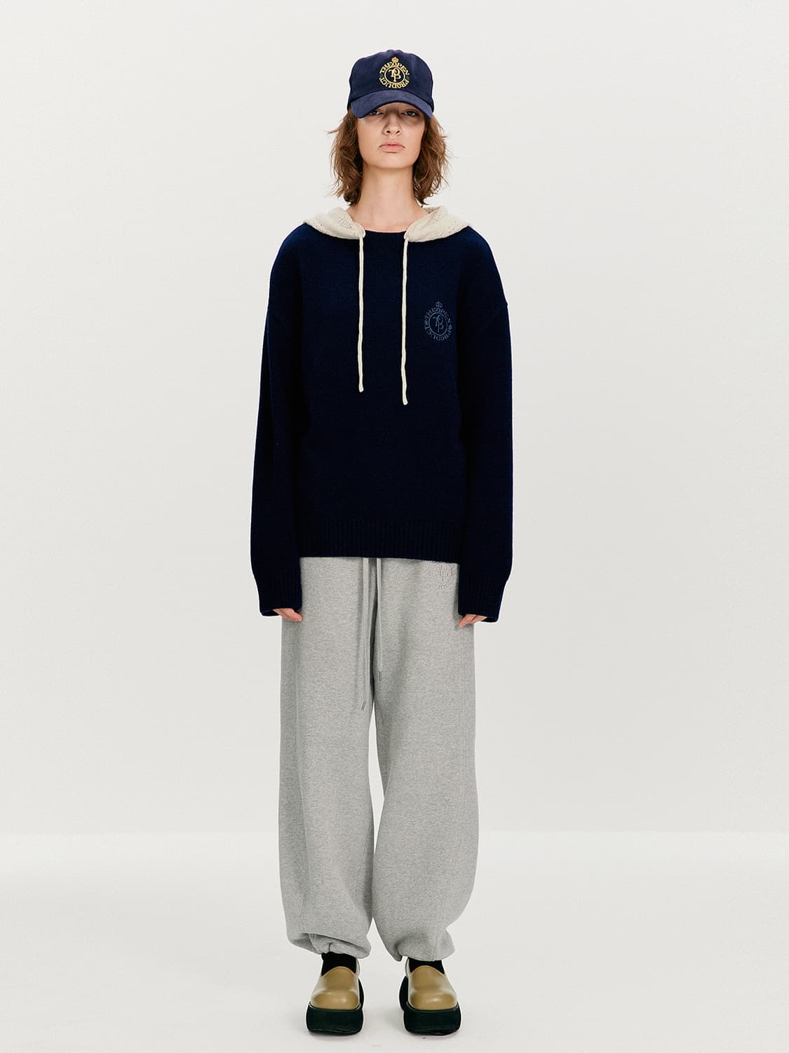 더오픈프로덕트 후디스웨터 네이비 상품이미지2