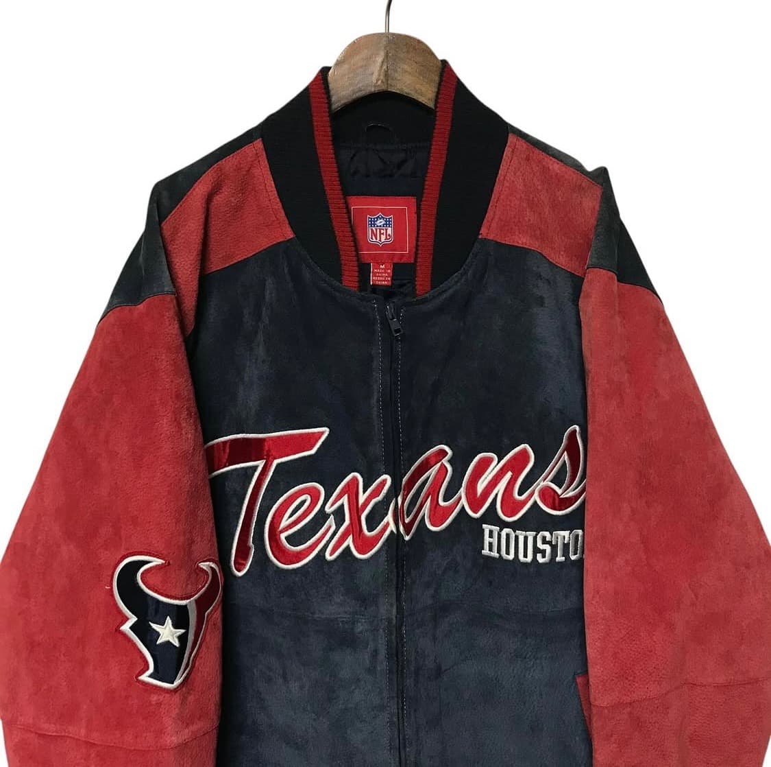 NFL 휴스턴텍슨스 세무 대장급 바시티자켓 상품이미지2