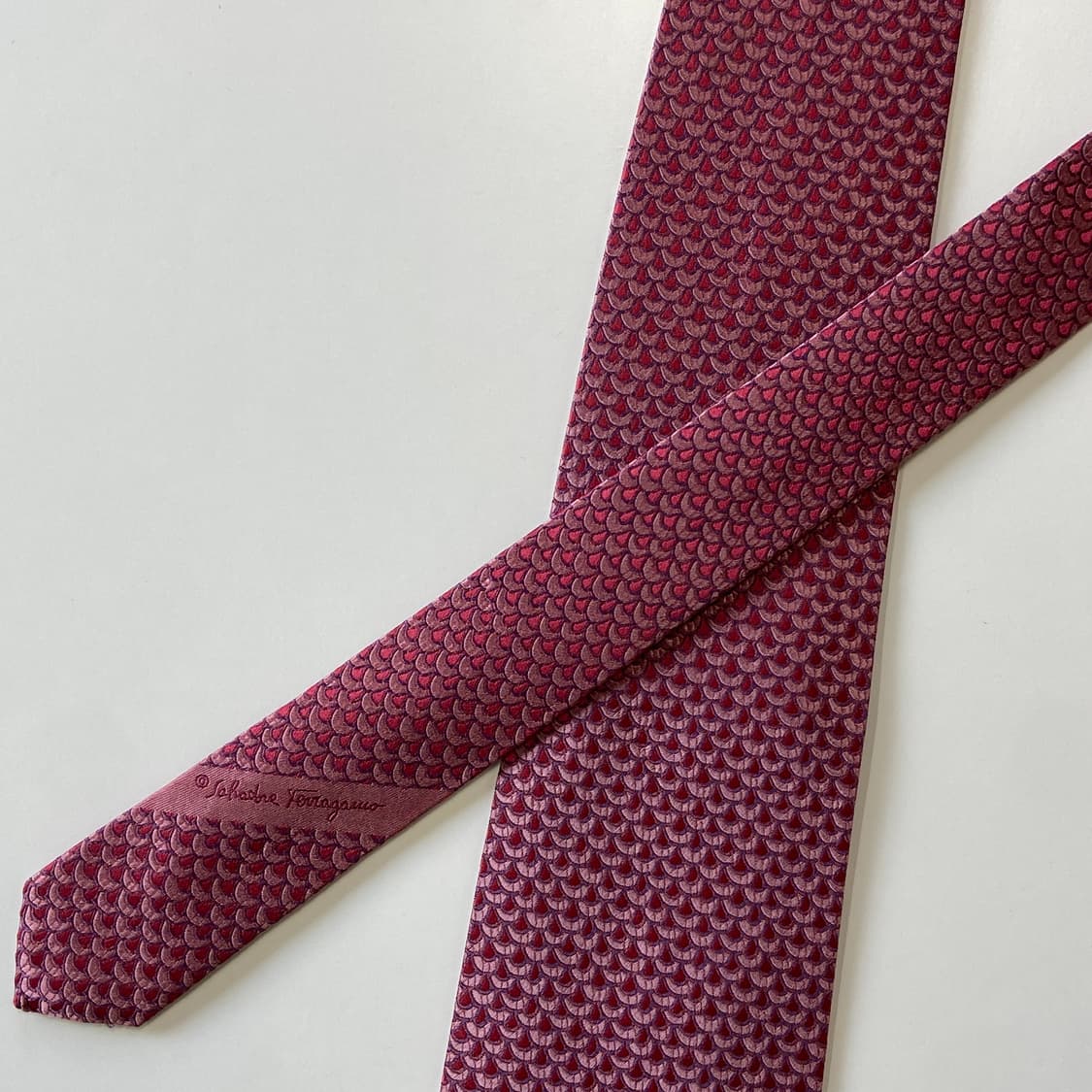 페레가모(Ferragamo) 명품 정품 넥타이 상품이미지4