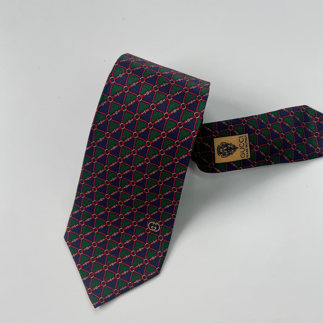 구찌(GUCCI) 심플로고 명품 정품 넥타이8.4cm 상품이미지5