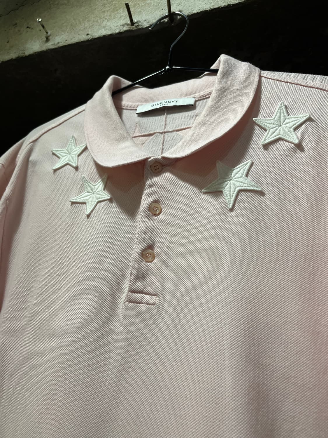 Givenchy pink Star Polo Shirt XL 상품이미지2