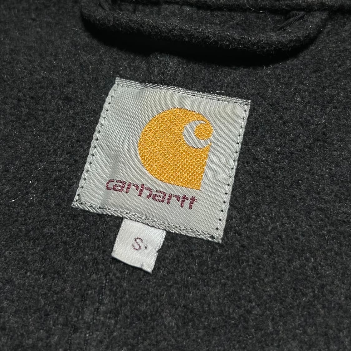 [S] Carhartt 칼하트 미시건 챠콜 초어코트 자켓 상품이미지6