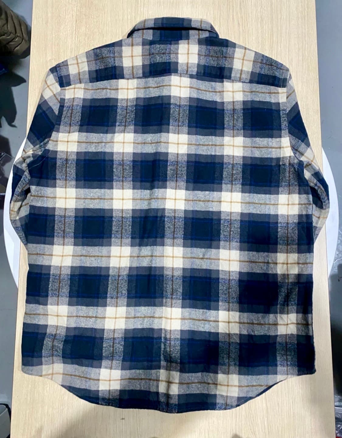 바나나리퍼블릭 플라넬 셔츠 남방 L 상품이미지5