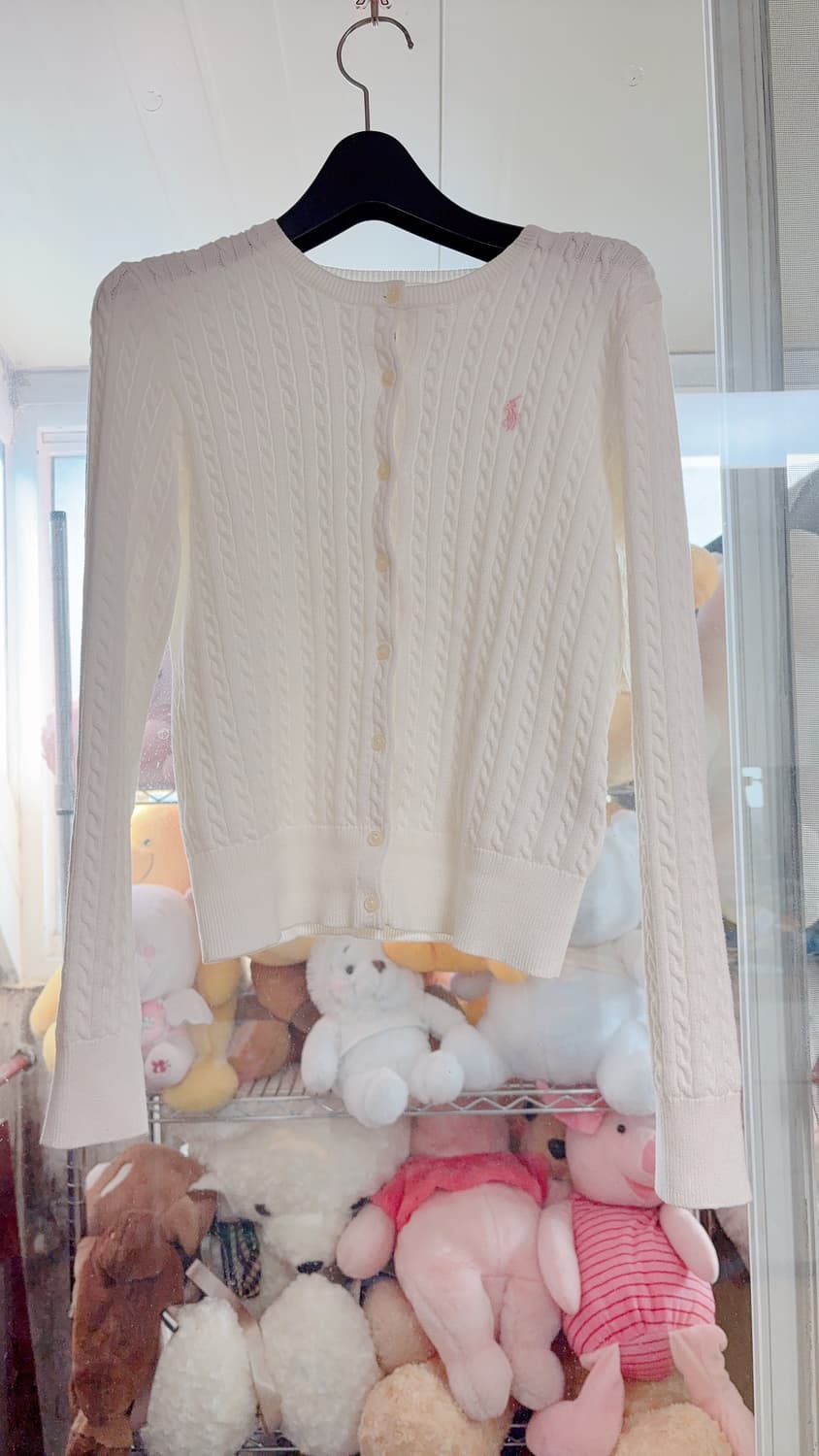 폴로 가디건 판매합니다 상품이미지1