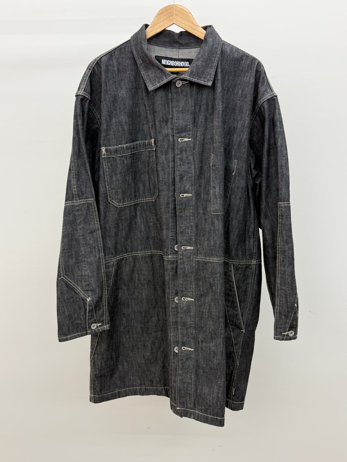 네이버후드 세비지 데님 딜러 코트XL(민트급) 상품이미지1