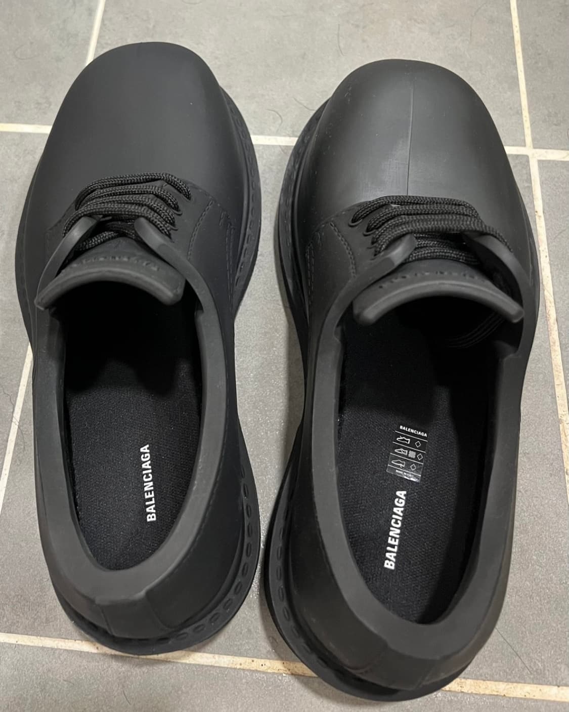 [39] 발렌시아가 스테로이드 더비 블랙 상품이미지2