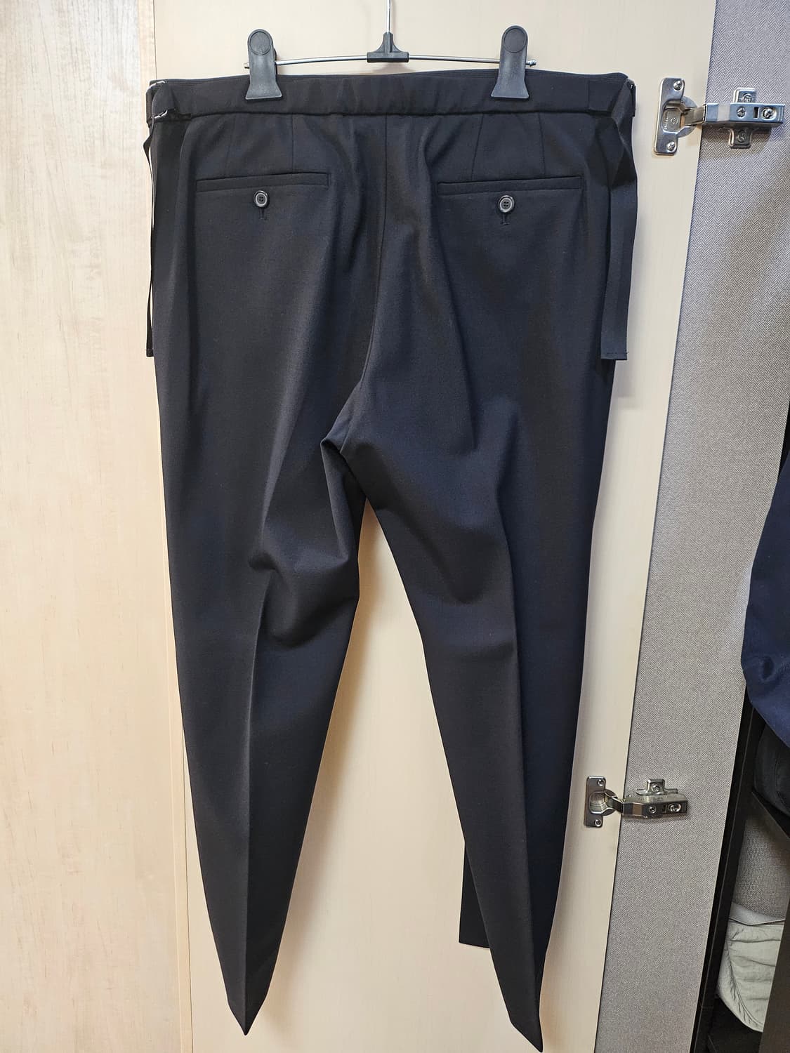 솔리드 옴므 남성 블랙 슬랙스 52 상품이미지3