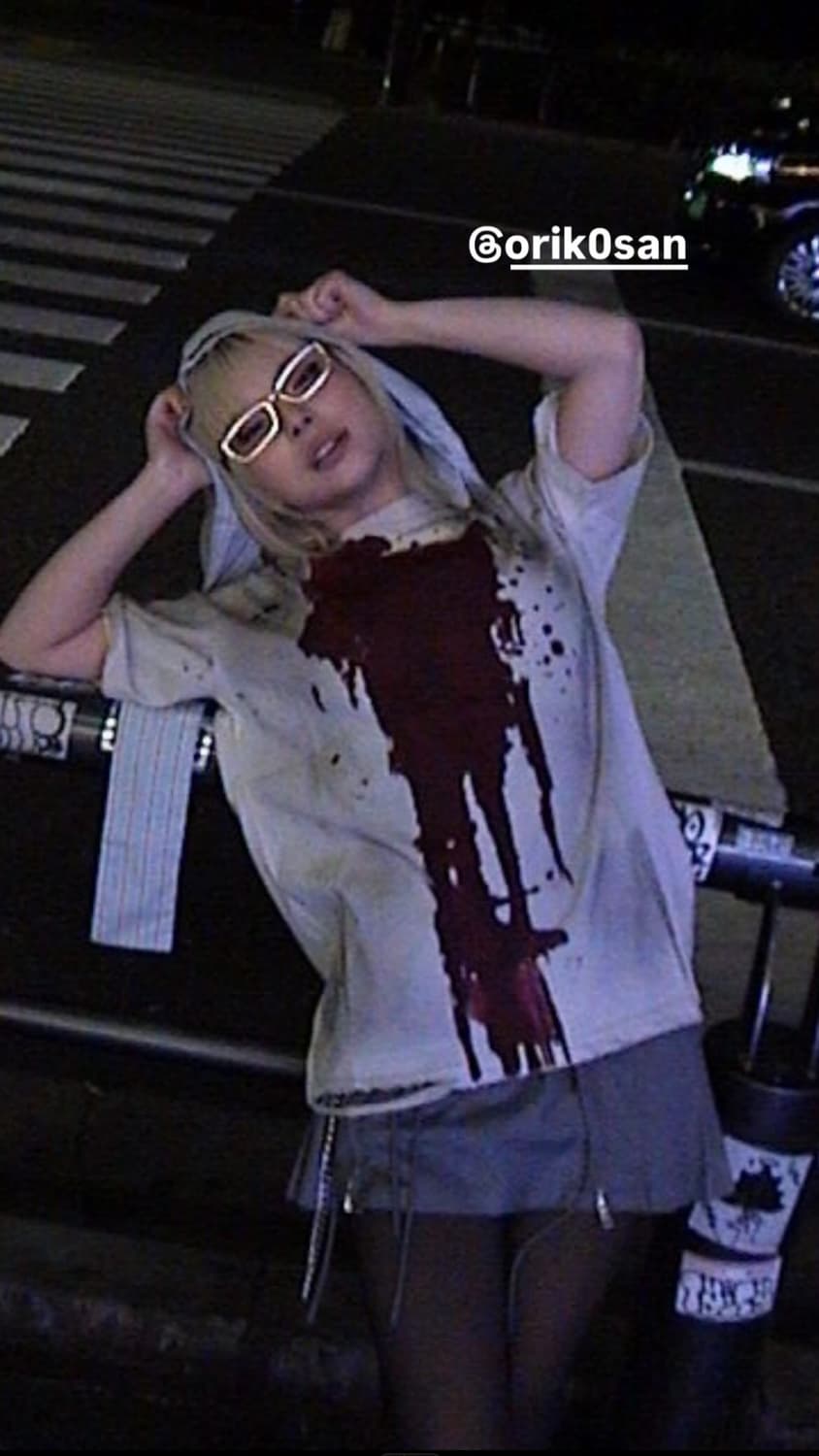 데빌킴 블러드 티셔츠 M 상품이미지2