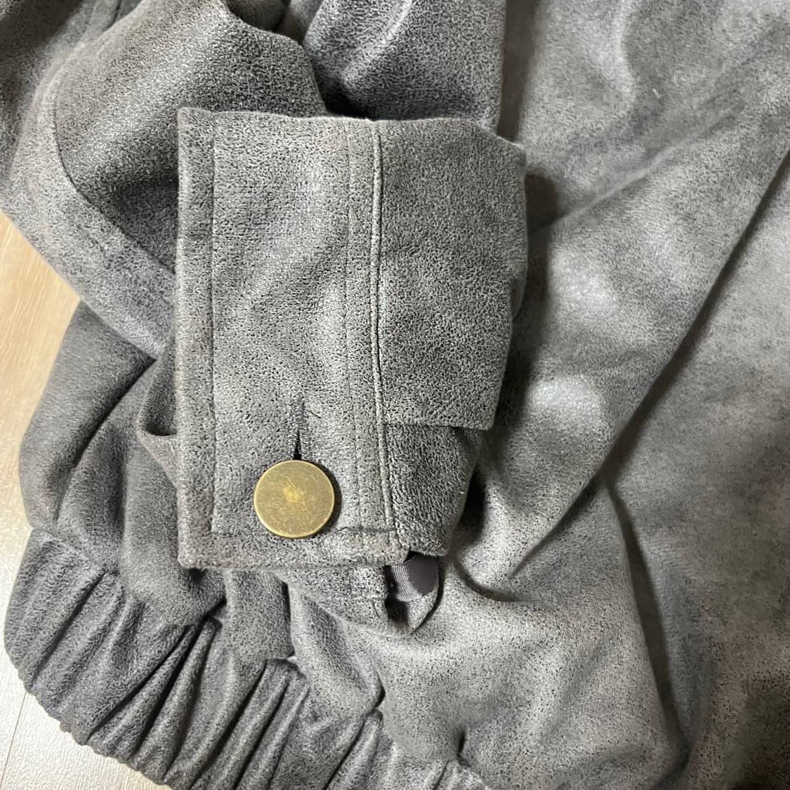 빈티지 rooof 스웨이드 블루종 자켓 상품이미지4