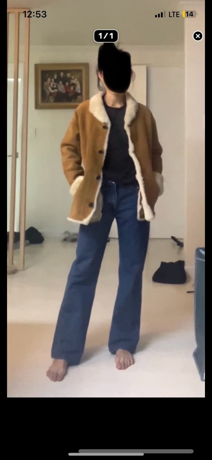 이자벨마랑 무스탕자켓 55,66 정품 상품이미지7