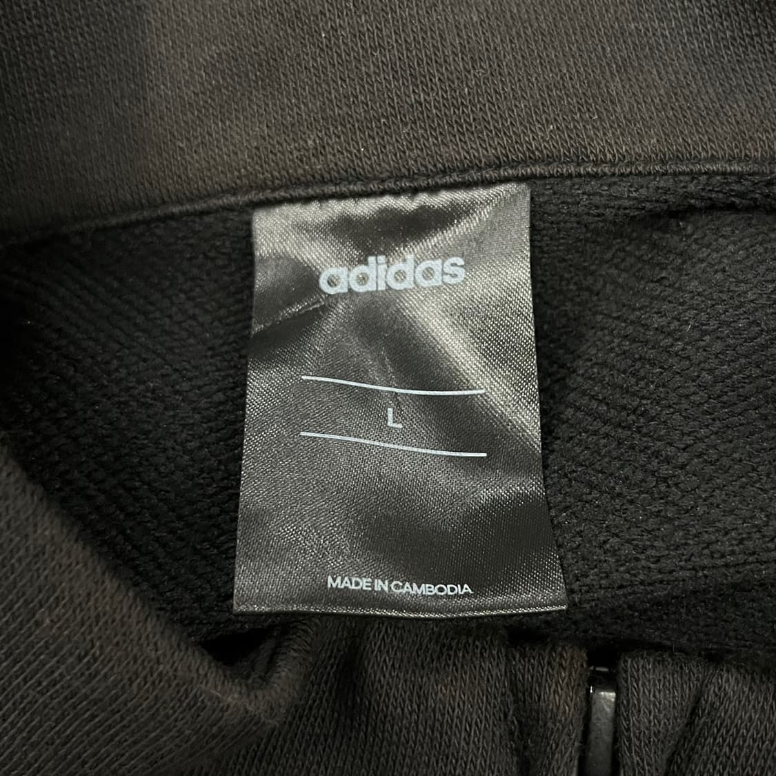 아디다스 검흰 져지 트랙탑  상품이미지5