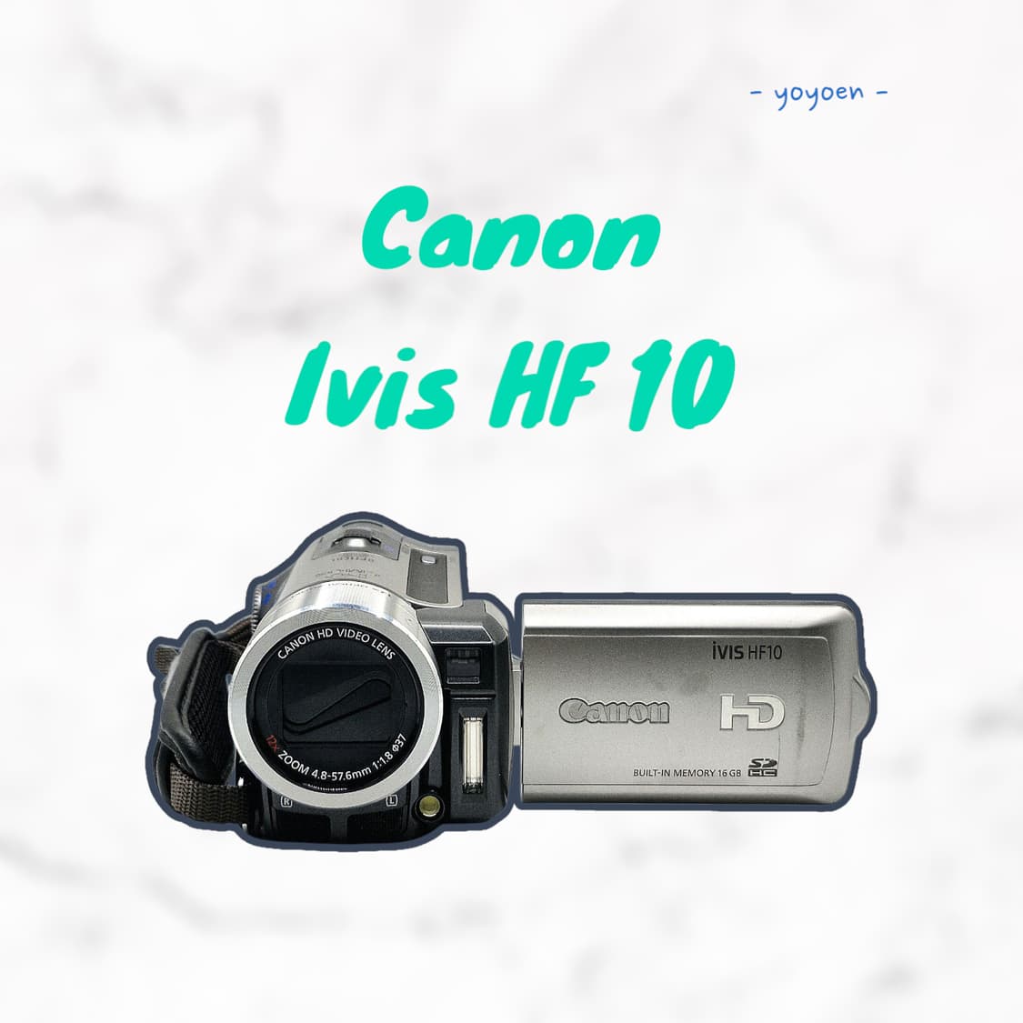 Canon ivis HF10 빈티지캠코더 상품이미지1