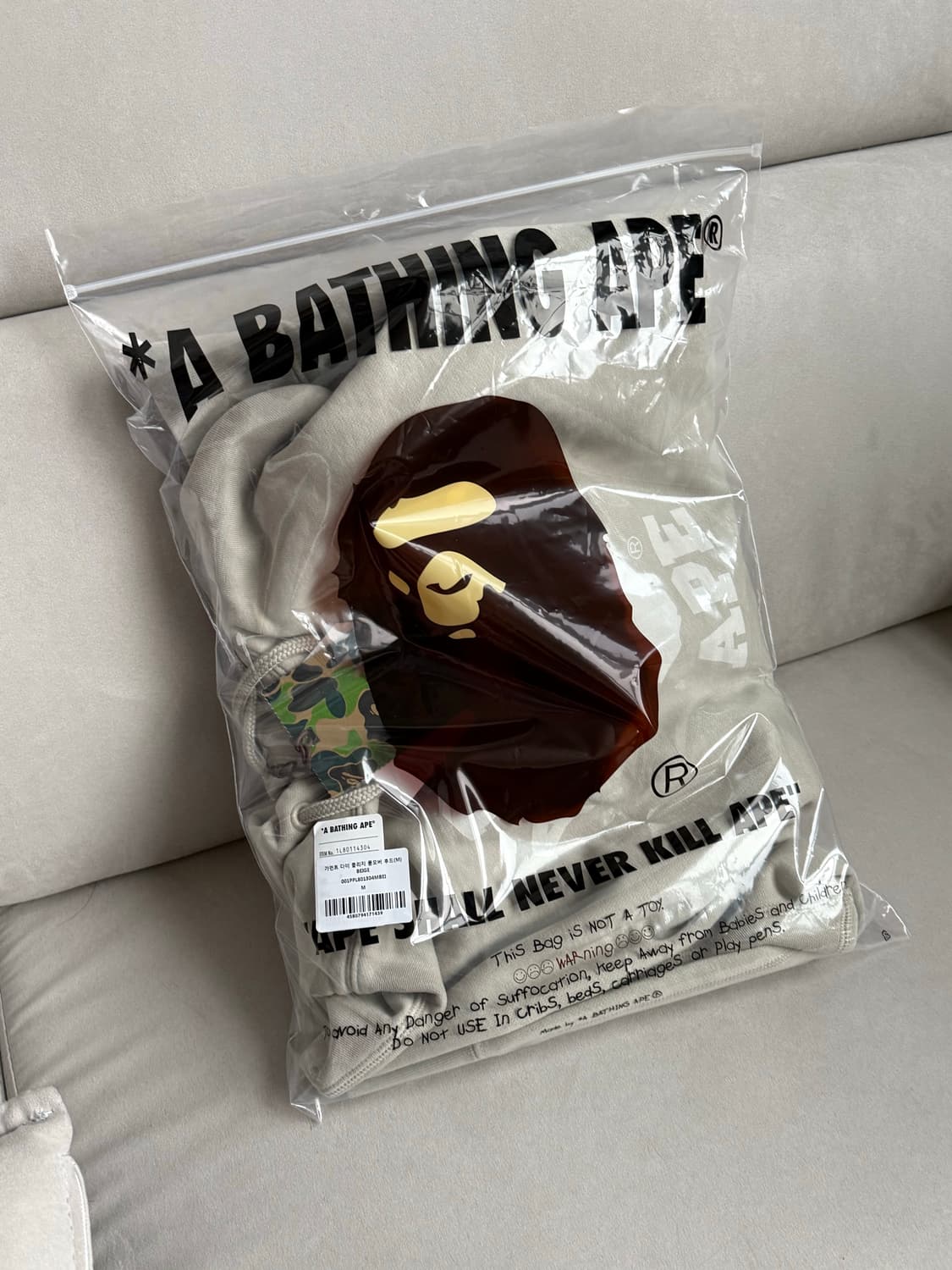 베이프 후드 (새상품) 상품이미지2