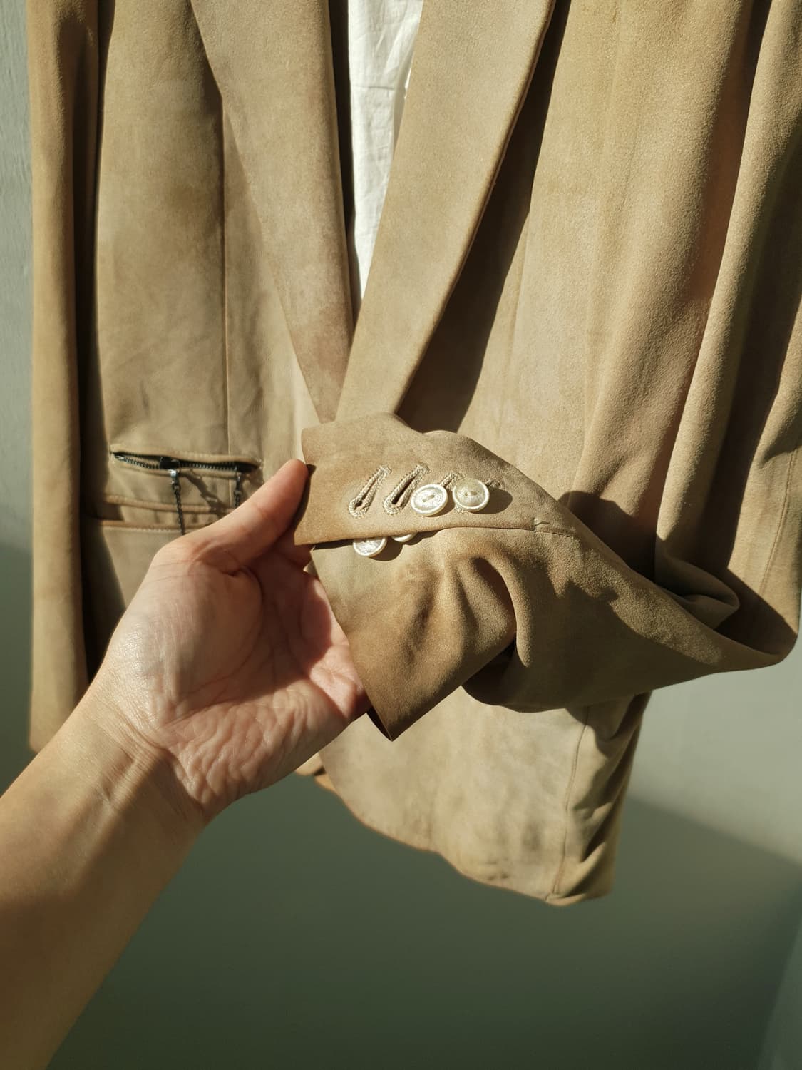 06ss Number (N)ine suede blazer jk 상품이미지5