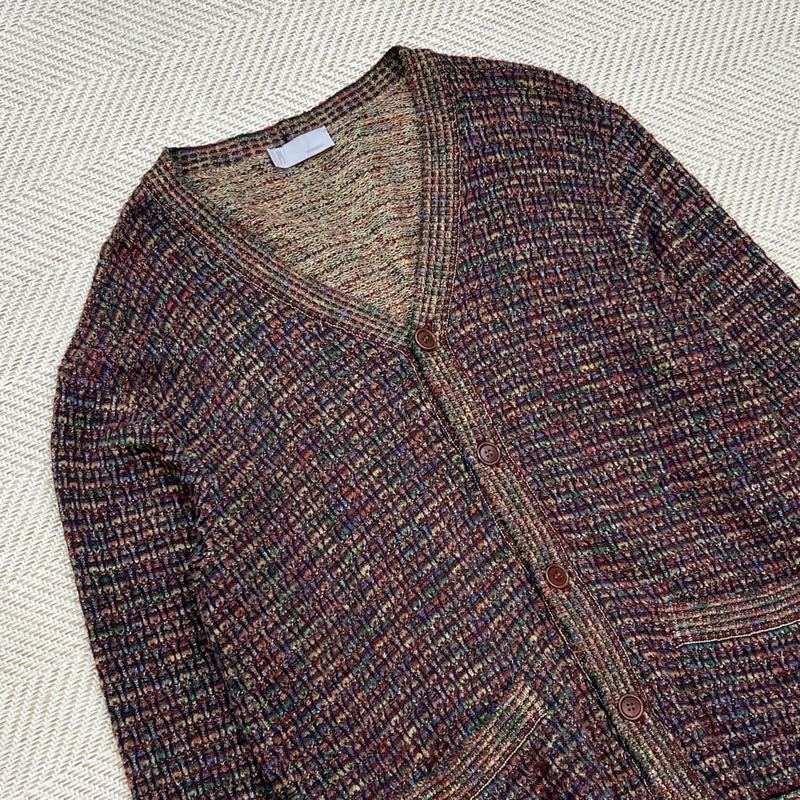 미쏘니 케이블 가디건 r2398 상품이미지3