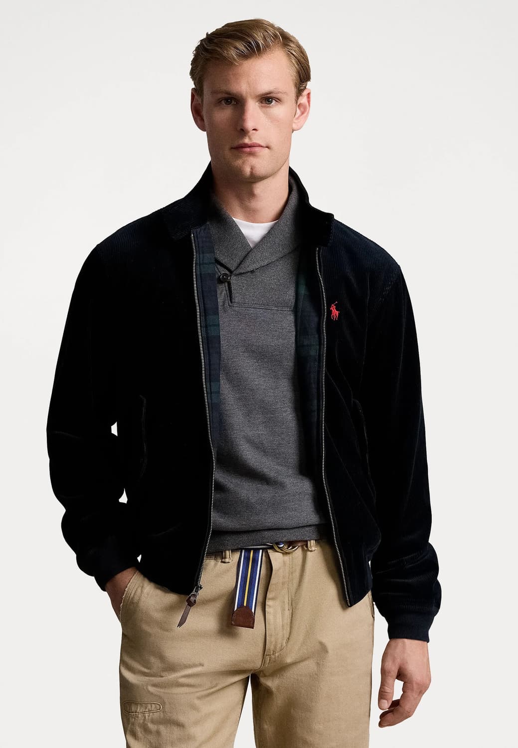 폴로 바라쿠다 코듀로이 자켓 (네이비) M사이즈 상품이미지2