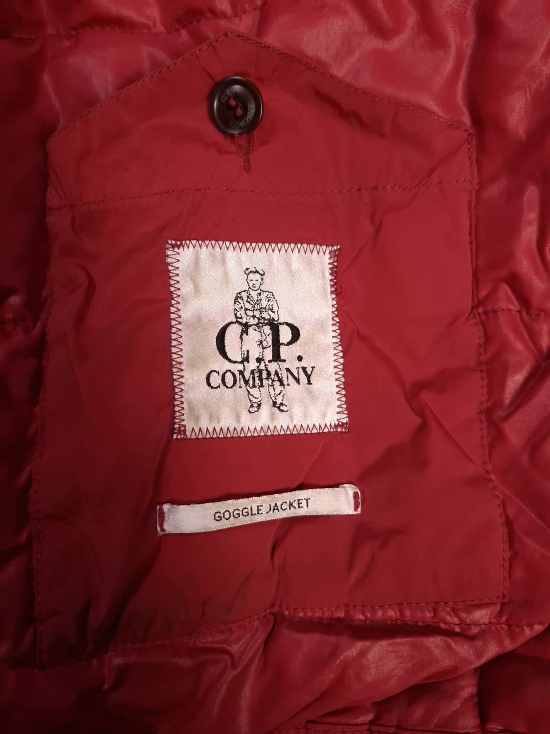 오리지날 C.P컴퍼니 나이크라 가먼트 다이 다운 고글 자켓 상품이미지5