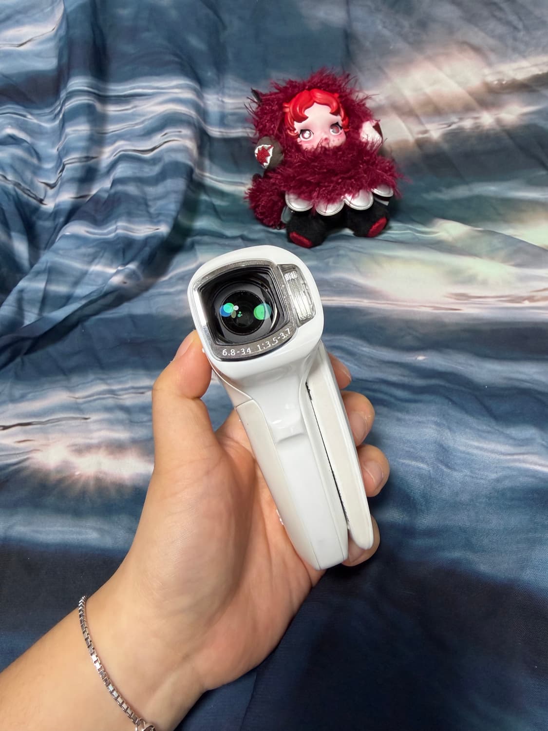 산요 작티 cg9 흰색 디카 캠코더 카메라 초미품 풀박🤍✨ 상품이미지6